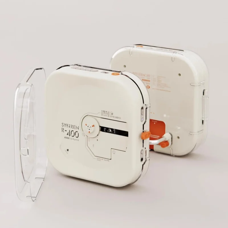 Фото SYITREN R400 CD-плеер Беспроводной Bluetooth CD-плеер Проводной музыкальный плеер SC6137D M93BG6DECK Настенный CD-плеер №3