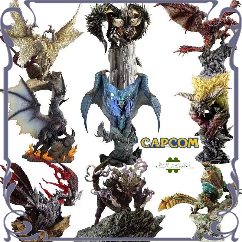 CAPCOM оригинальная фигурка Capcom Builder Monster Hunter Series Thunder Wolf Dragon Strange Dragon, фигурка морского дракона
