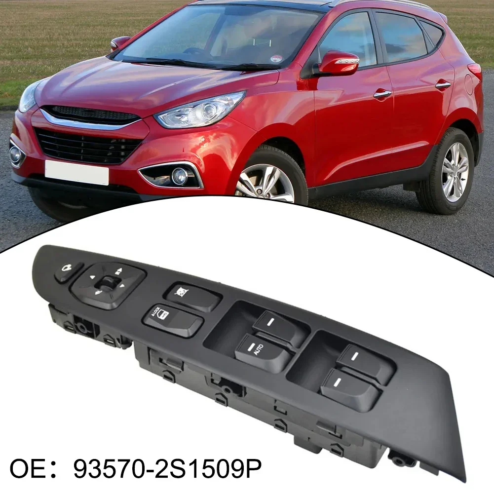 1 шт. переключатель стеклоподъемника 93570-2S1509P 10-15 для Hyundai для Tucson IX IX35 Master Пластиковый черный антикоррозийный переключатель подъема