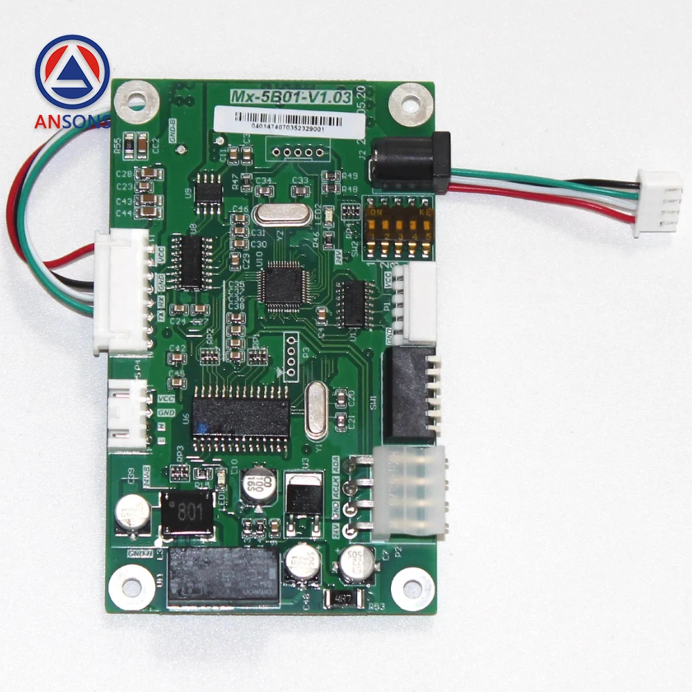 MX-5B01-V1.03 для Giant KONE/XIZI OTIS Интерфейс дисплея лифта Печатная плата Ansons Запасные части для лифта