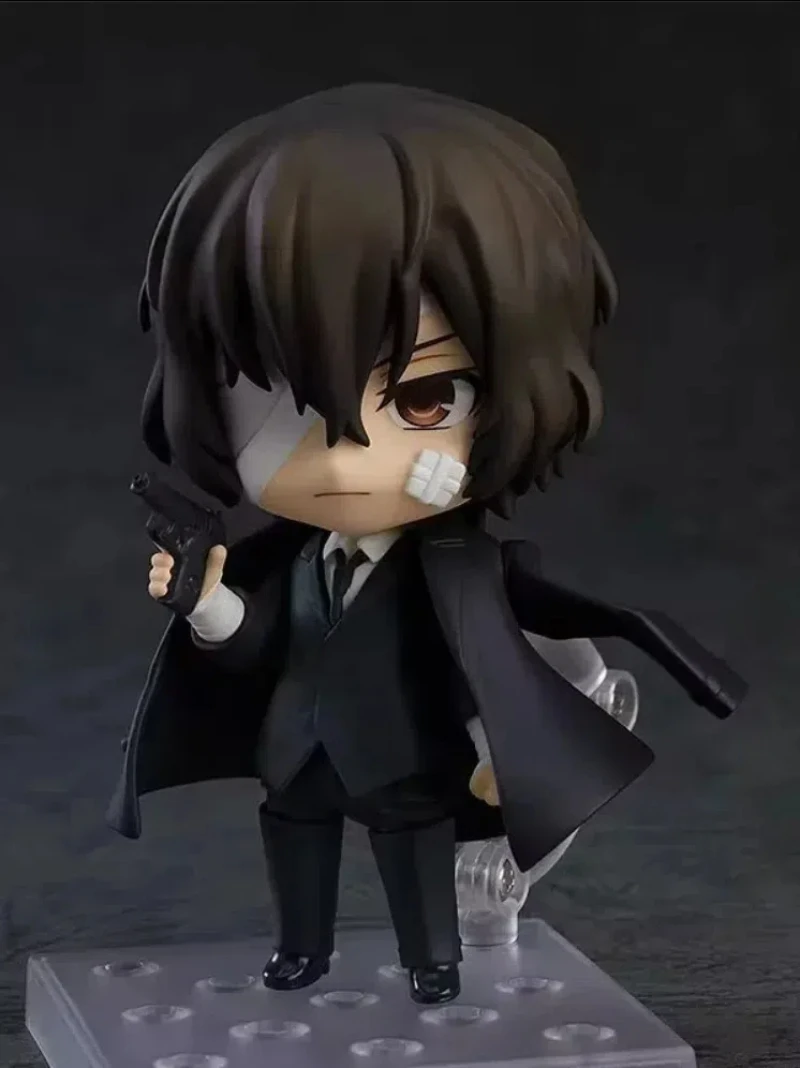 10 см аниме Bungo Stray Dogs dazai osamu Q версия совместные сменные фигурки ПВХ модель статуя декор стола игрушка в подарочной упаковке (art.: 3920c83fd24d2) - 3920c83fd24d2