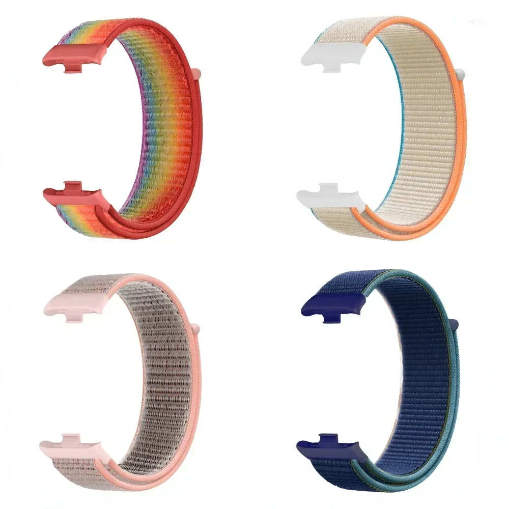 Фото Нейлоновый ремешок для Xiaomi Mi Band 8 Pro, дышащий сменный браслет Correa для Redmi Watch 4, ремешки для часов, аксессуары №5