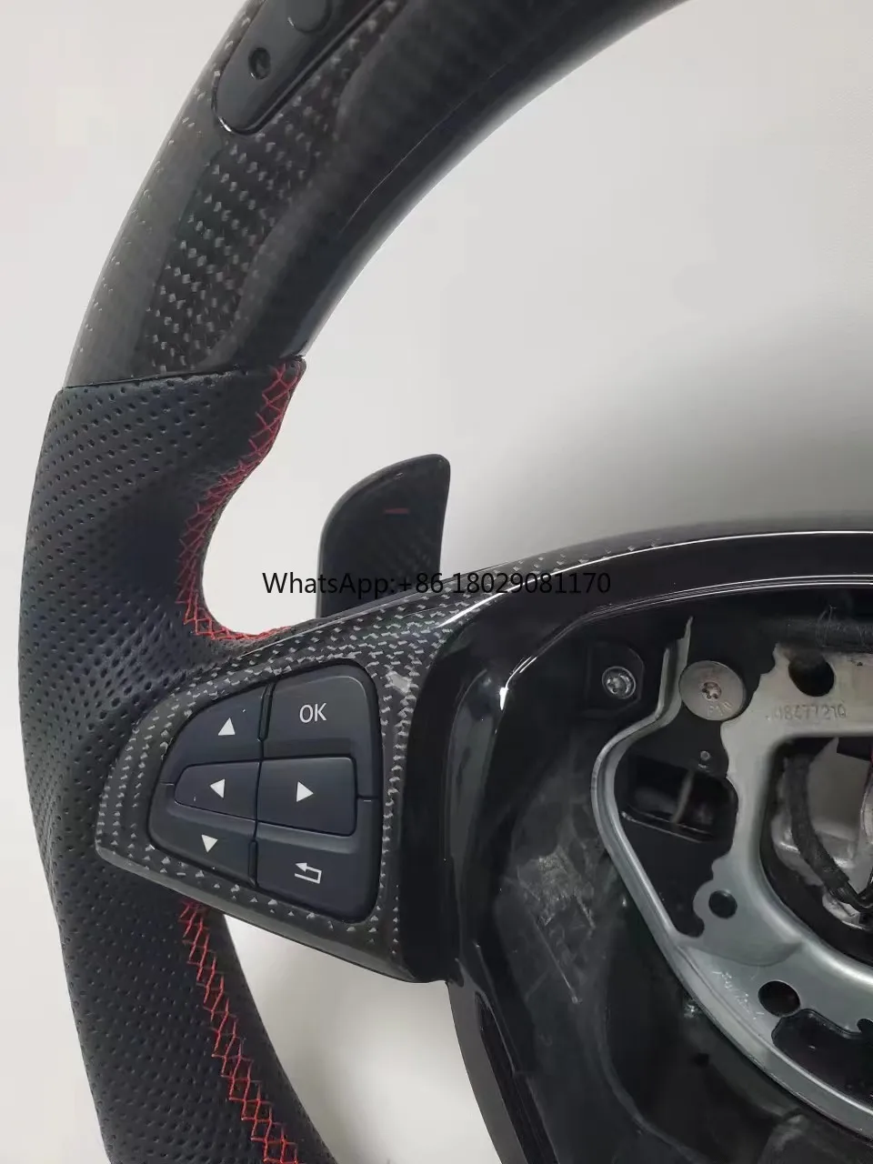 Высококачественное рулевое колесо из углеродного волокна для AMG GT GTS C190 W176 (art.: 3920c923893cd) - 3920c923893cd