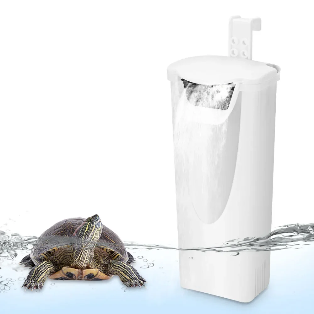 SUNSUN Turtle Filter Low Water Waterfall Type Filter Fish Tank Small Silent Built-in Water Purifier 110V-220V Turtle Filter