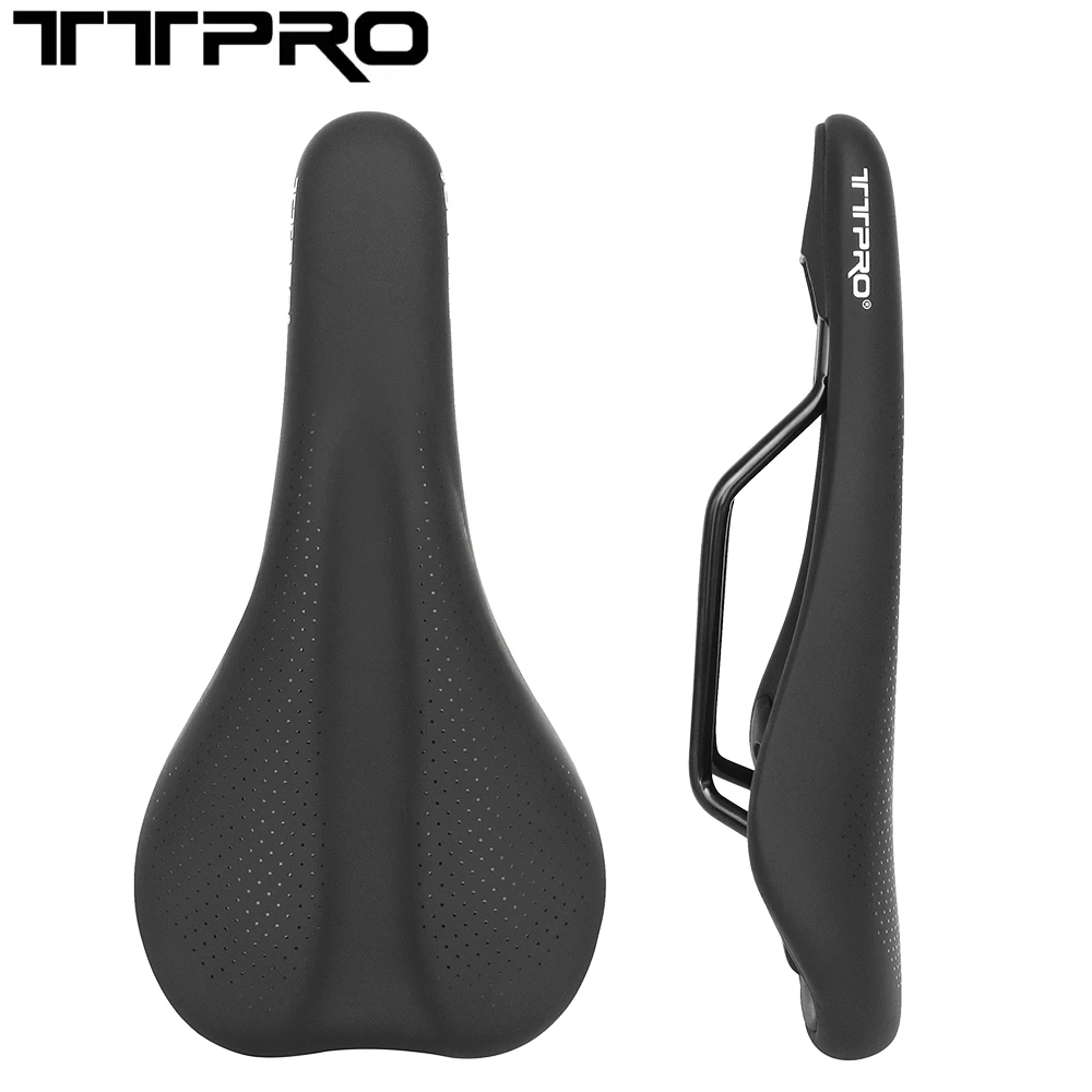 Нескользящее велосипедное седло TTPRO 3175, дышащее Велосипедное Сиденье, подушка для горного и шоссейного велосипеда для мужчин и женщин, детали для велоспорта