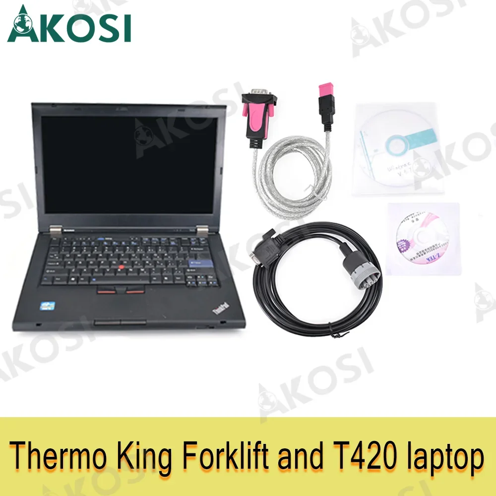 ThoughbookT420 ноутбук + Wintrac для Thermo King Автопогрузчик диагностический инструмент Wintrac Thermo-King Автопогрузчик диагностический инструмент