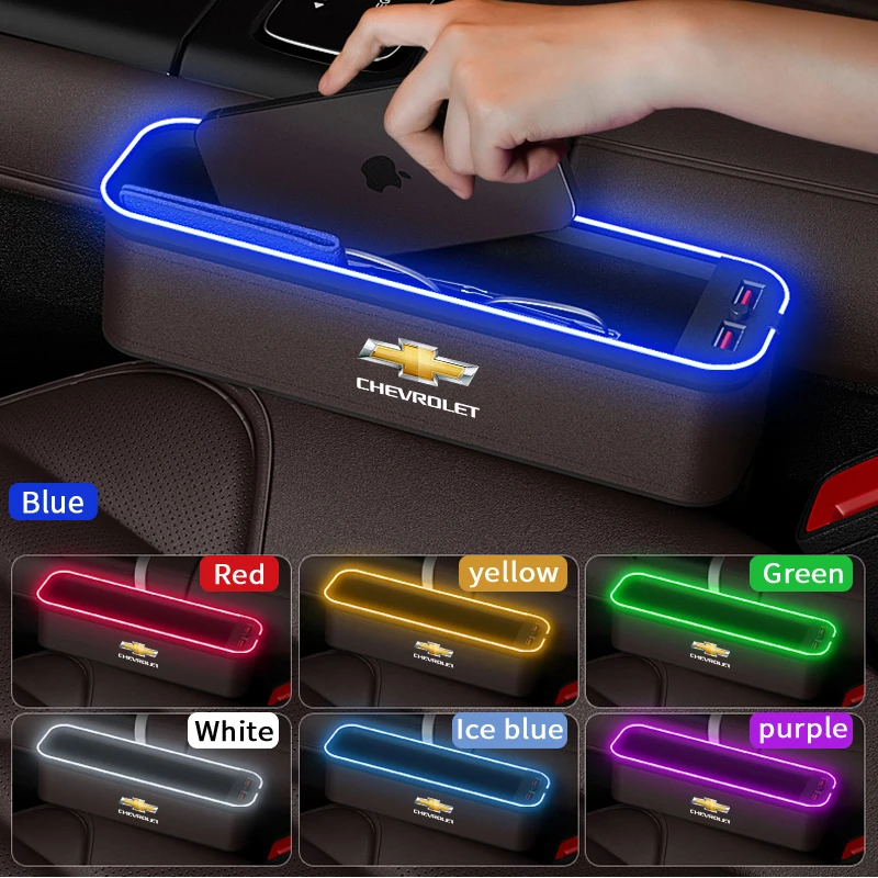 Для Chevrolet Aveo Bolt Onix Cruze Spark Cavalier Colorado Lacetti Traverse Silverado трекер Orlando автомобильное сиденье слот для хранения ящик