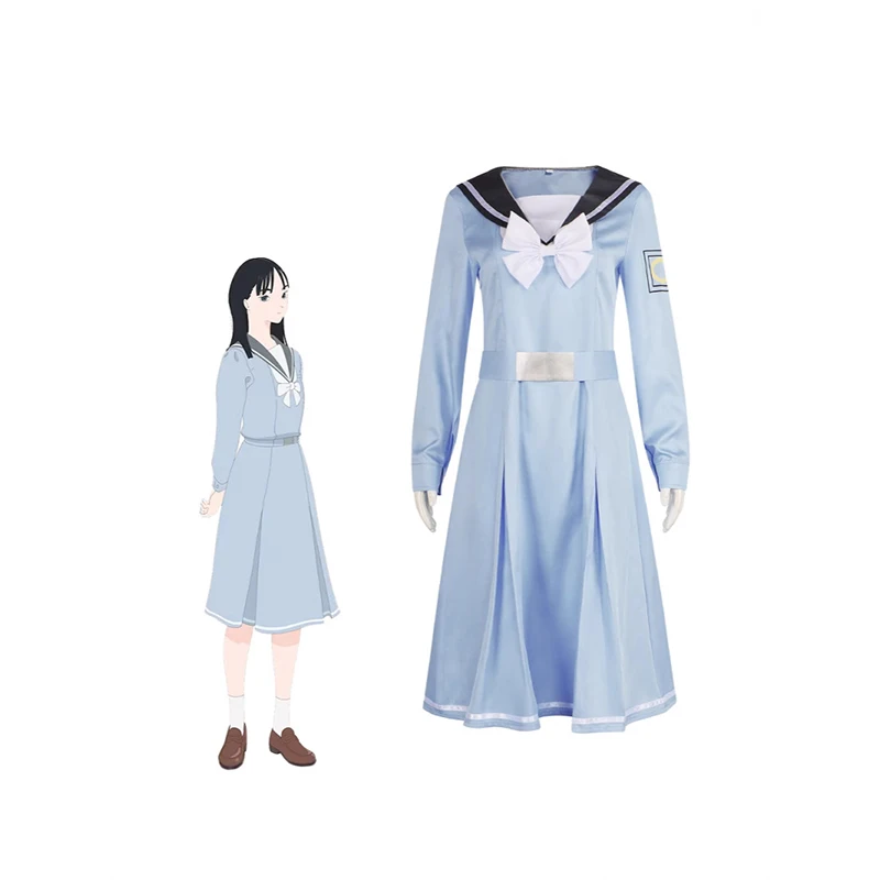 Kimi Douko Косплей Костюм Аниме Kimi no iro The Colors Within Косплей Одежда Школьная форма Платье моряка Женский карнавал