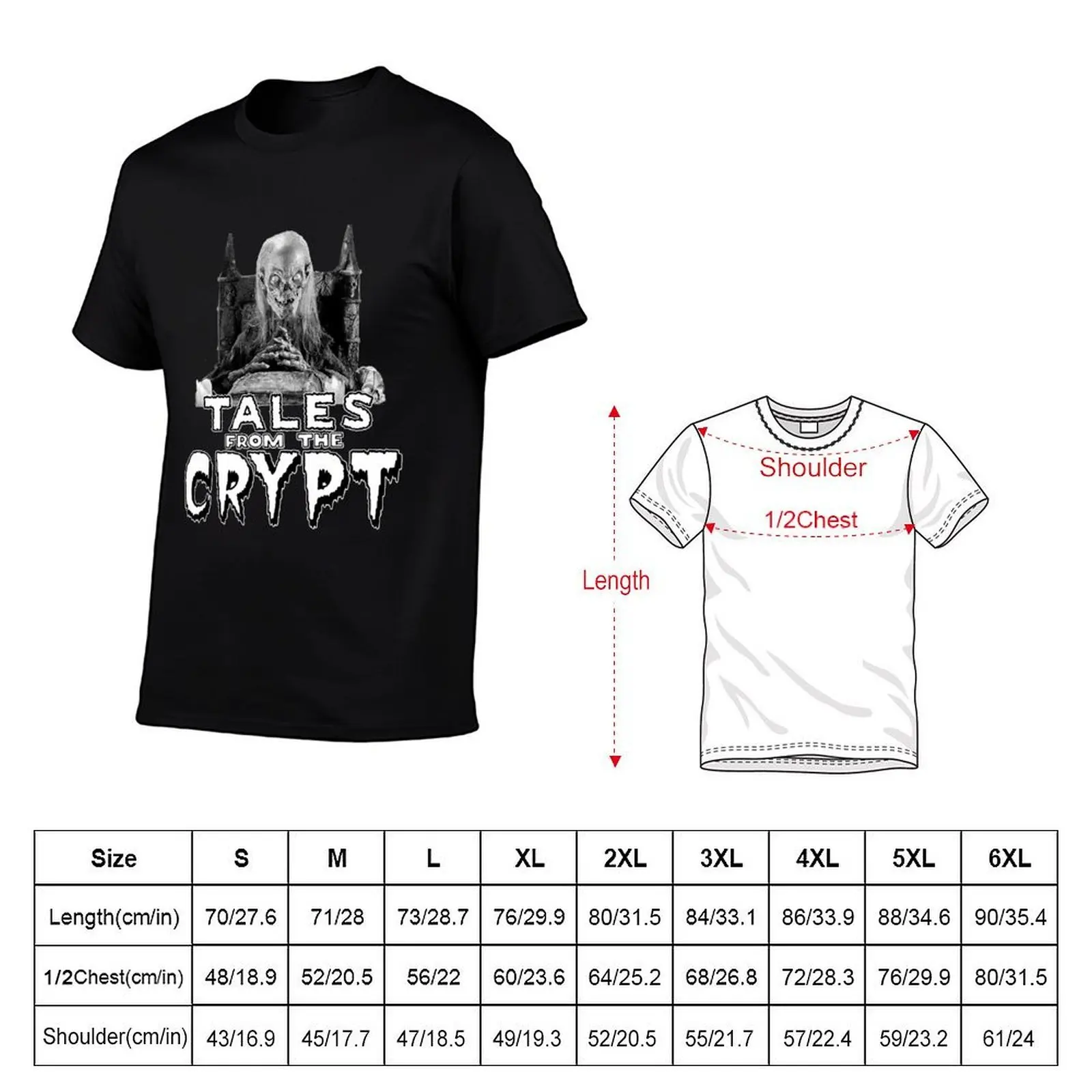 Хранитель череп Tales terror The Crypt дизайн футболка мужские футболки для мужчин повседневные футболки для мужчин хлопковая забавная футболка (art.: 3920d17ad4ce7) - 3920d17ad4ce7