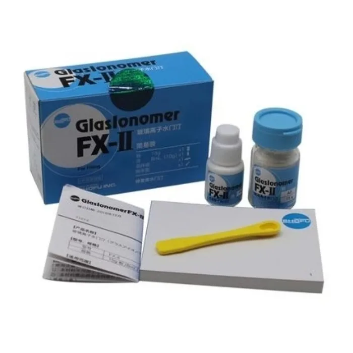 Стоматологический материал Glaslonomer FX-II Cement ShoFu Glass Lonomer Cement для стоматологического наполнения Fossil Neck Defect Repair