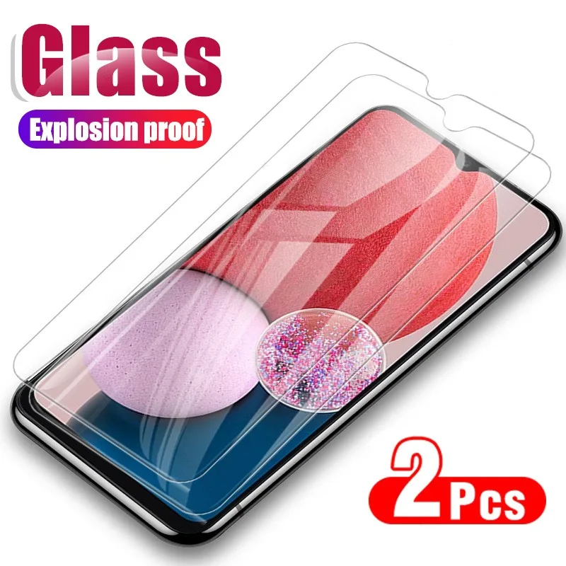 2 шт. закаленное стекло для Samsung Galaxy A03 A13 5G A23 5G A33 5G A53 A73 5G Защитная пленка для экрана A03S A03 Core Glass