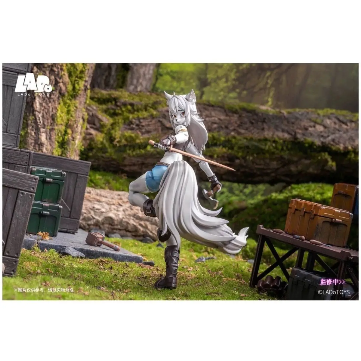 Фото LADOTOYS ERA-001 масштаб 1/12 Liya милый волк сестра ремонтник фигурки солдат подвижные суставы аниме модель коллекция игрушка в подарок №4