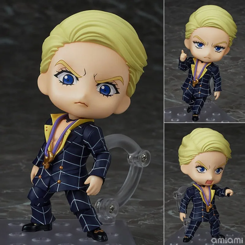 10 см невероятные приключения Джоджо в версии Q Nendoroid, золотой ветер, отряд убийц, фигурка прошута