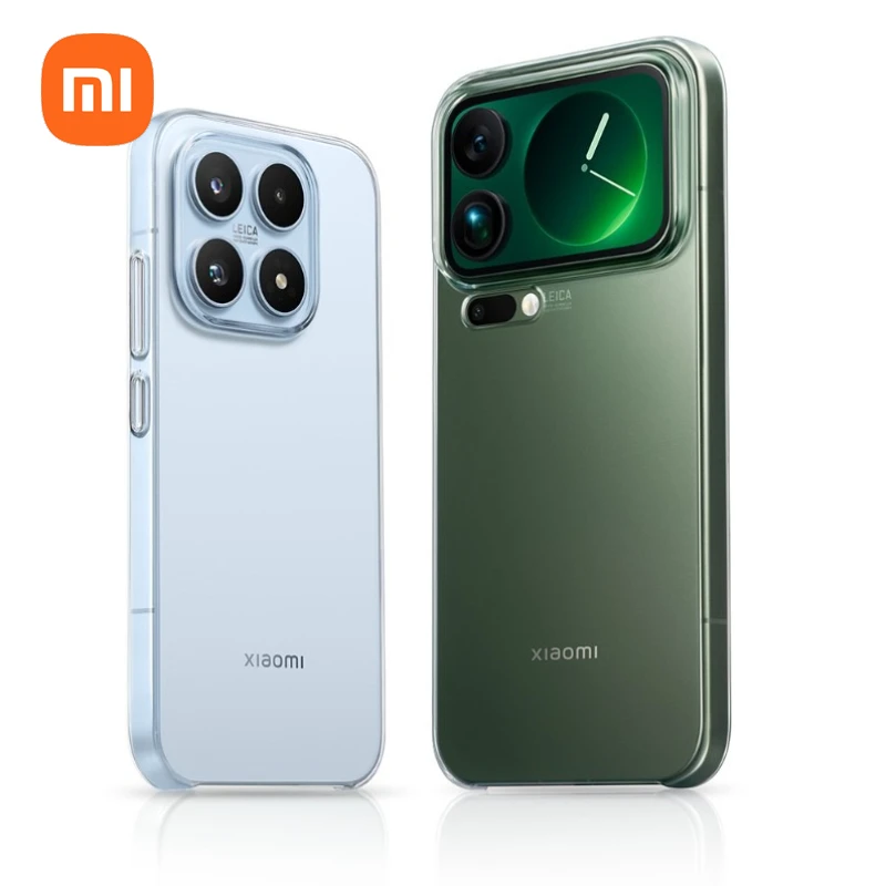 Официальный оригинальный прозрачный защитный чехол для ПК Xiaomi 17/17pro/17 Pro Max, устойчивый к царапинам и прочный