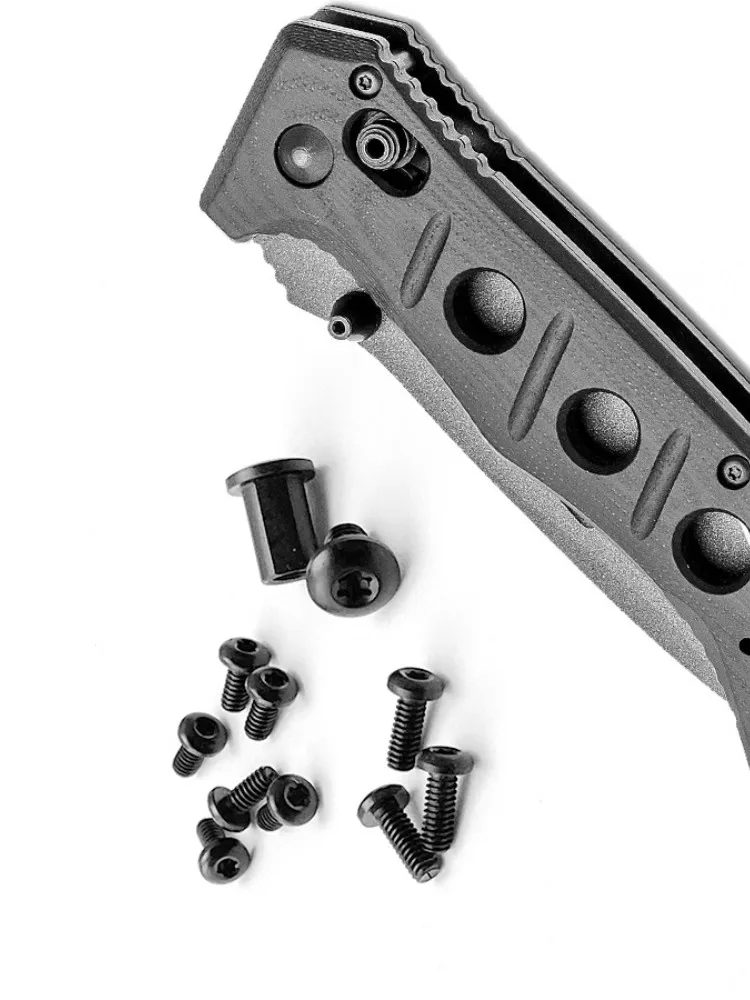 1 комплект, титановый складной винт для ручки инструмента для Benchmade Mini Adamas 273, хвостовик DIY