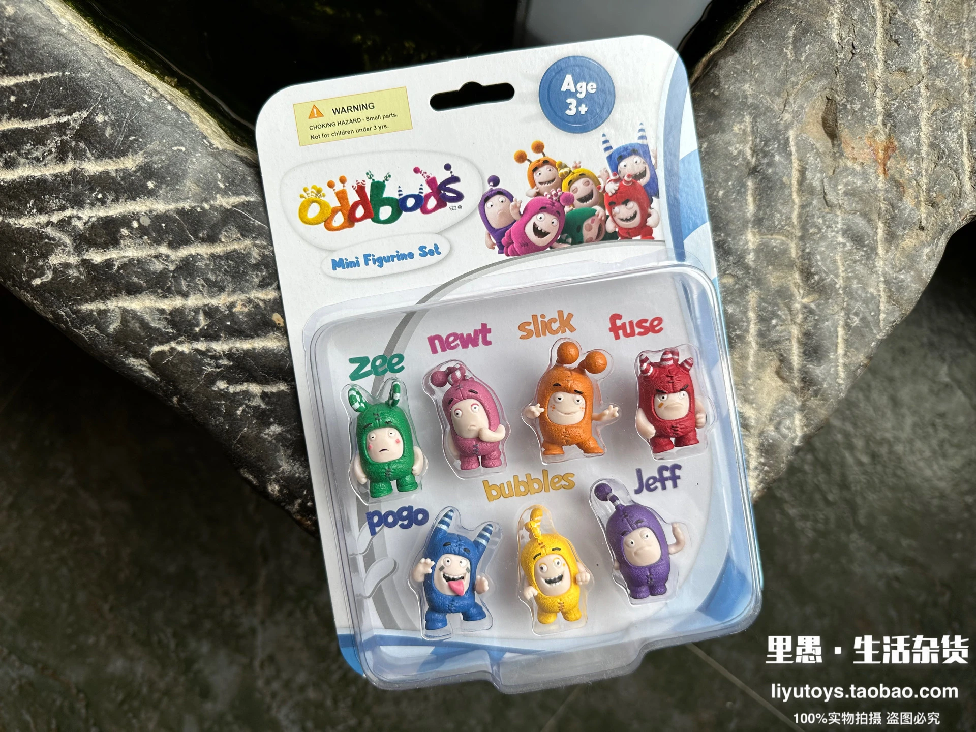 Фото Точечные товары оригинальные Oddbods Mengbao Raiders фигурки Pogo Zee Newt Slick Мини Аниме фигурки Набор декор комнаты детские игрушки подарки №2