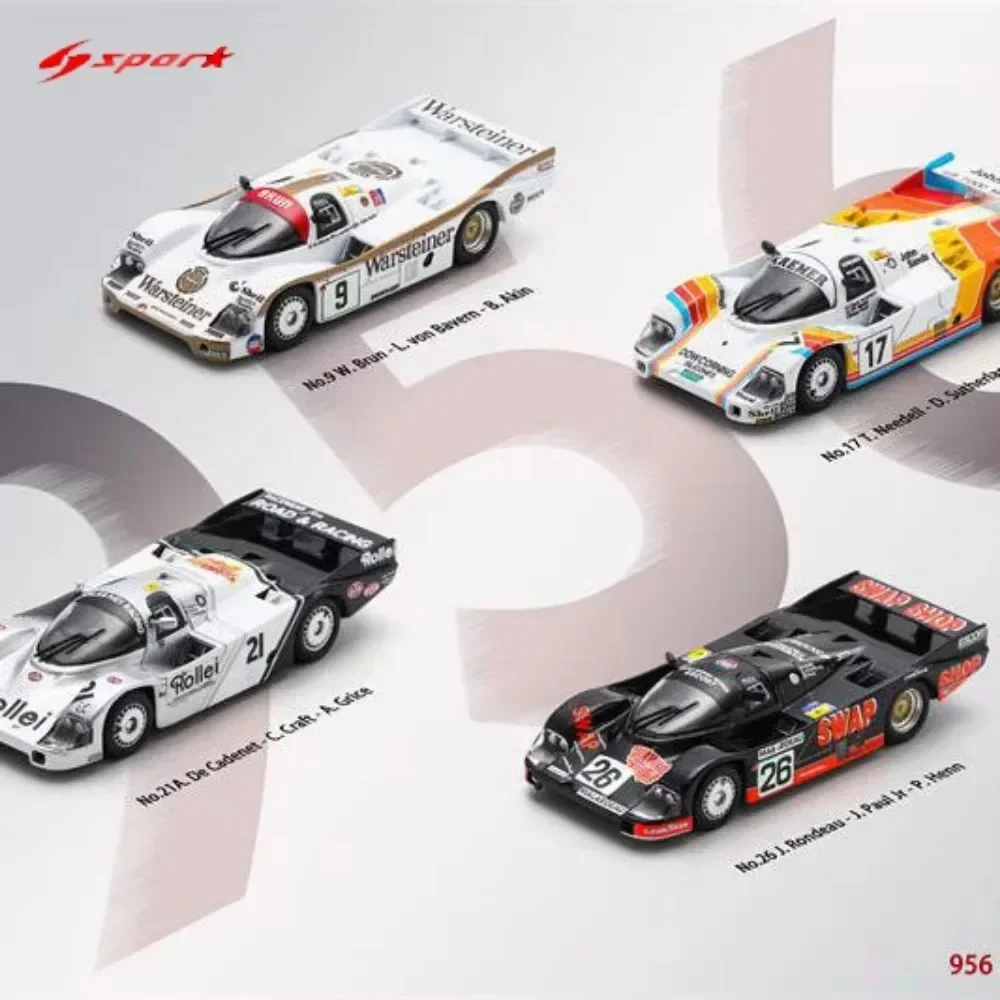Крошечный Sparky 1:64 Porsche 911 962 964 917 Shell Gulf LeMans Lamborghini, литая под давлением модель автомобиля, коллекция игрушек, серия Guft (art.: 3920cbe3dbaa7) - 3920cbe3dbaa7