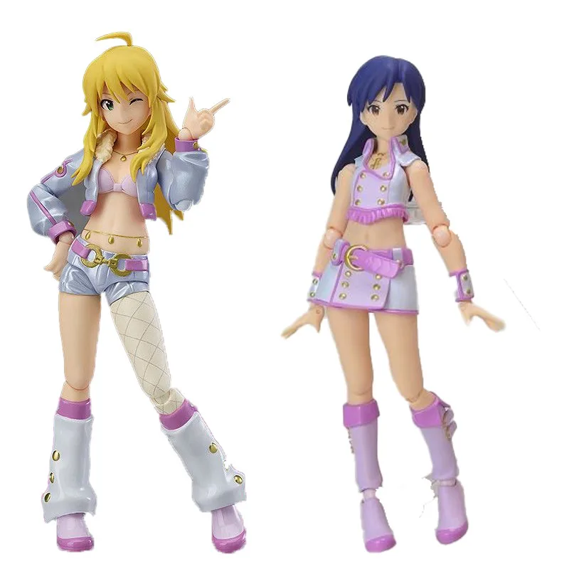 В наличии оригинальная модель Max Factory Figma Kisaragi Chihaya 208 Hoshii Miki 331, аутентичная экшн-анимационная модель персонажа, игрушка