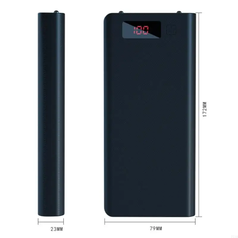 77JD 8x18650 PowerBank для хранения заряда батареи для корпуса для оболочки для заряда LCD (art.: 3920cd520c2f5) - 3920cd520c2f5
