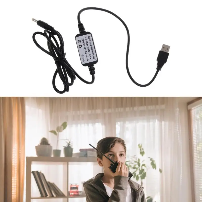 Фото A3PD Легкий USB-кабель для зарядки Зарядное устройство USB-кабель Зарядное устройство Подходит для рации VX-5 VX-5R VX-6E VX-6R VX-7E VX-7R №2