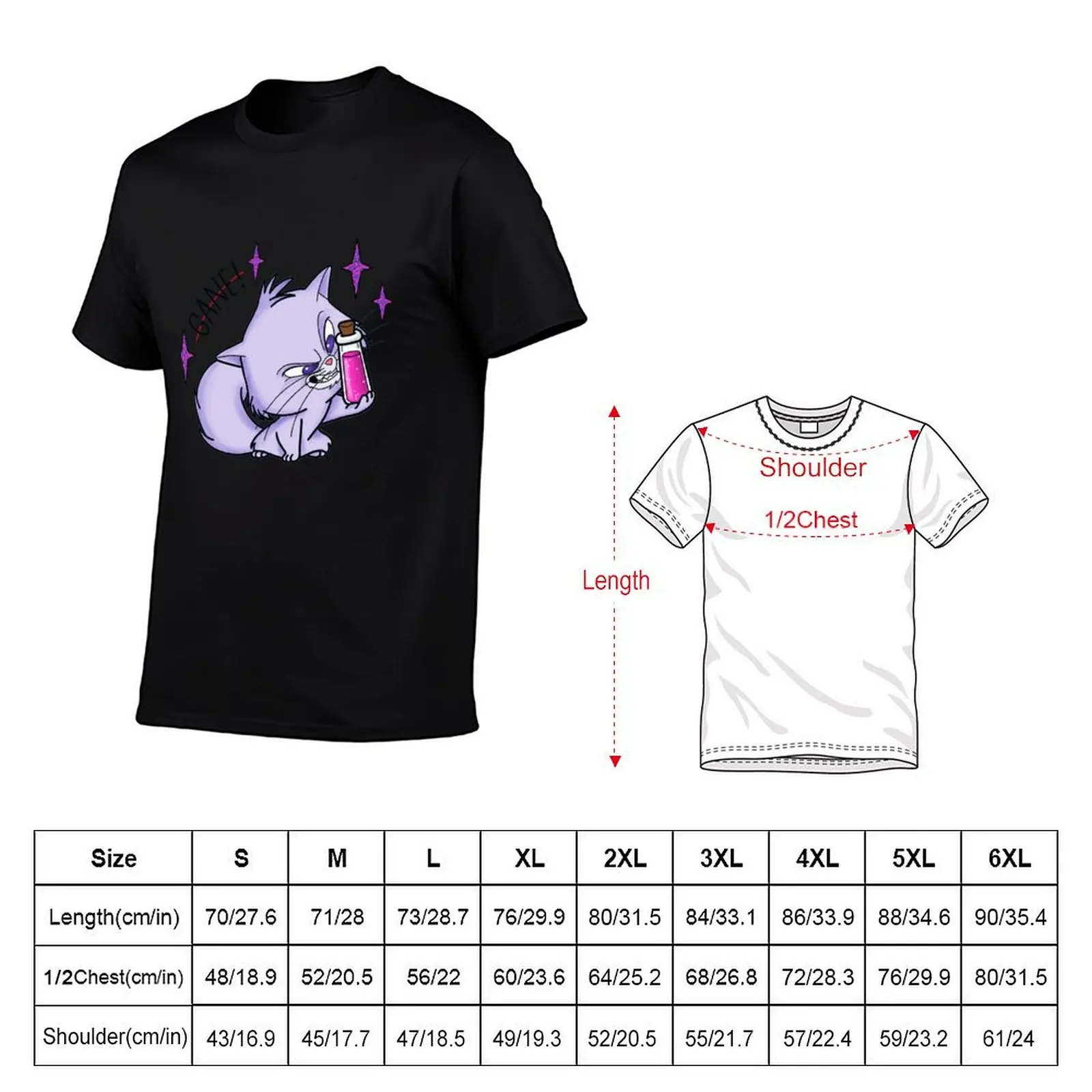 Футболка Yzma Gato The Emperor's Folly, простая футболка с аниме, новые подарки и футболки, мужские футболки Fruit of the Loom (art.: 3920d0a4c23d1) - 3920d0a4c23d1