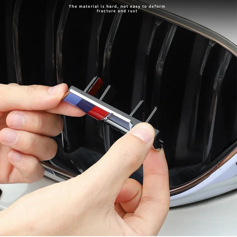 Для BMW M Logo X1 X2 X3 X4 X5 X6 F48 G01 E84 E83 F39 F10 F30 G11 G07 G86 G80 G60 E60 E46 3D автомобильный передний значок эмблема (art.: 3920c74448a31) - 3920c74448a31