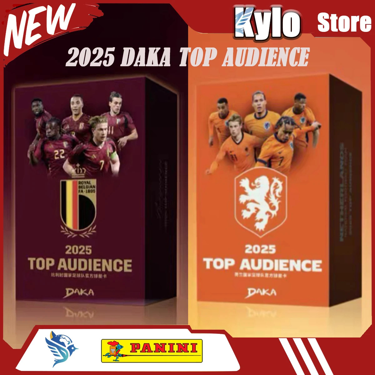 Новые коллекционные карты Daka 2025 Top Audience Machester Cuty Juventus Ac Milan Interna заказа Milano Football Star Официальная коробка в подарок
