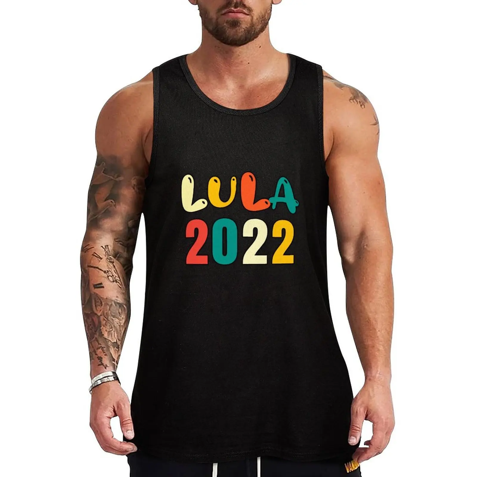 Lula 2022, майка для бодибилдинга, мужская футболка для бодибилдинга, тренировочный жилет для баскетбола
