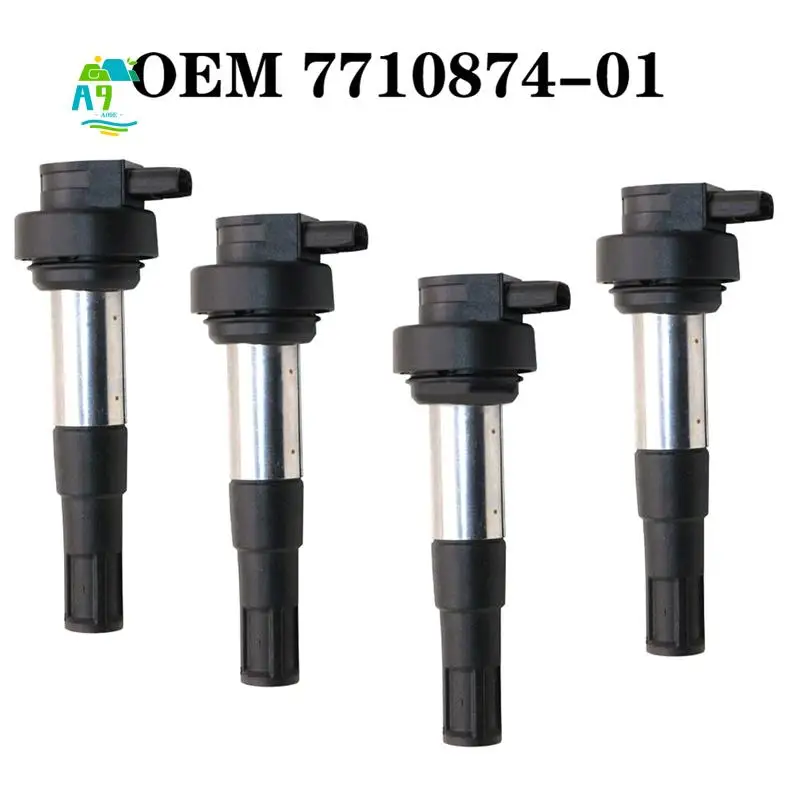 A09E-4PCS Комплект катушек зажигания двигателя 7710874-01 7710874-02 Запчасти для BMW S1000RR 2012-2014 гг.