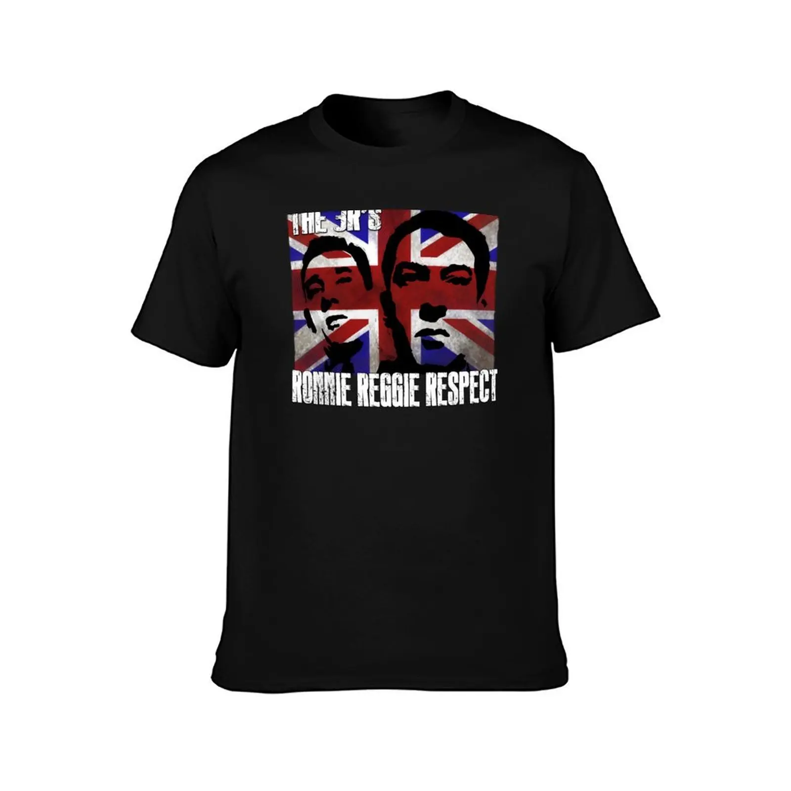 Фото Футболки Kray Twins Union Jack, футболки с графическим рисунком для мужчин, футболки с аниме для мужчин, футболка №2