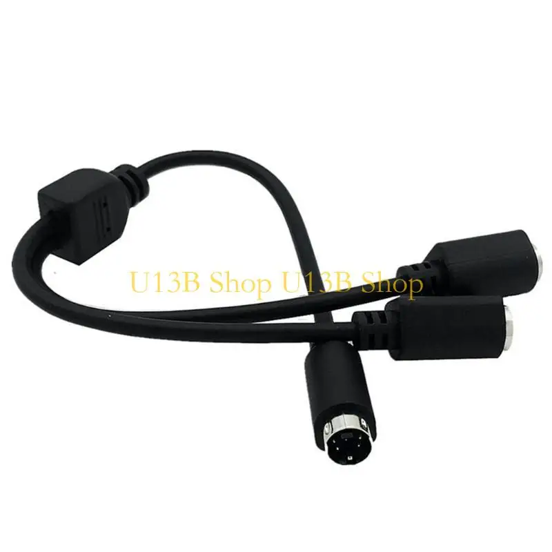 Фото U13B S-Video 4-Cin Mini SPLITTE CABLITE S-VIDEO Самцовый до 2 женских сплиттер №3