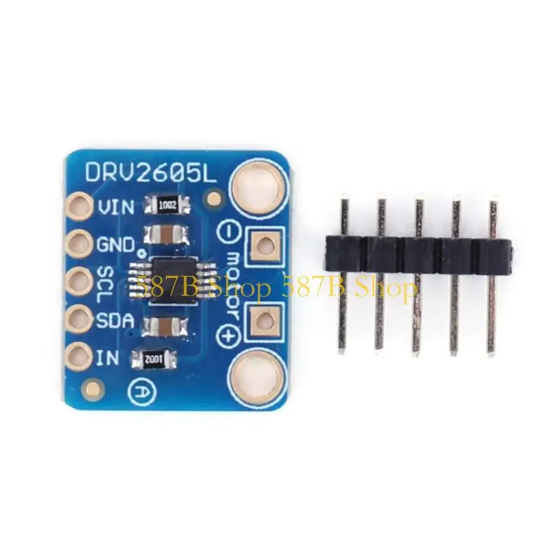 587B DRV2605L HAPTIC MODULE MODULE MODULE BUZZER VIBRATION FORTER Плата контроллера двигателя