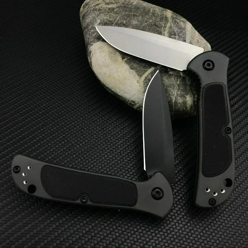 Фото Мини-складной нож BM 9750, алюминиевая инкрустация, ручка G10, многофункциональные ножи edc, уличные suicideidigung, охотничий тактический нож №5