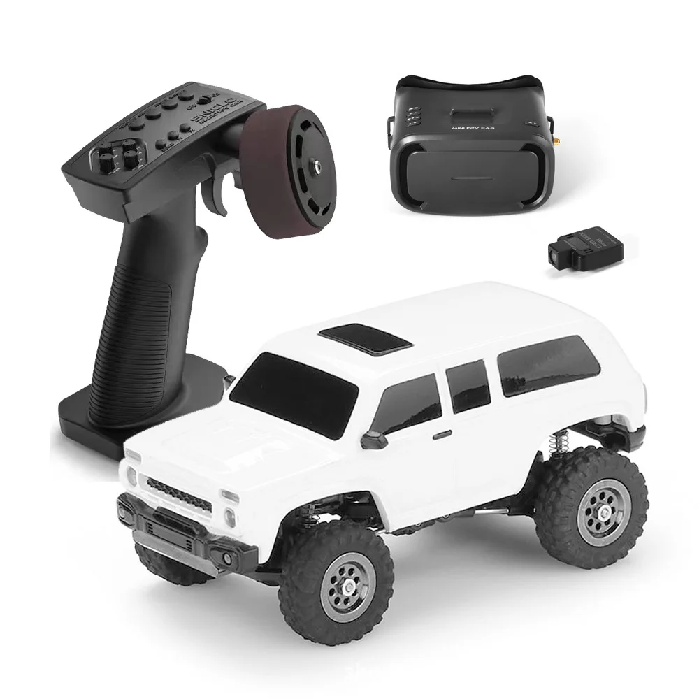 SNICLO 1:43 Мини FPV RC автомобиль 4WD Wrangler Внедорожная игрушка для скалолазания для мальчиков Live View Настольные гонки Подарок на день рождения Enano8031