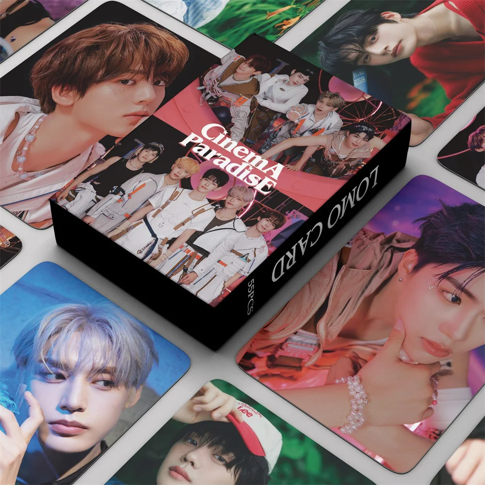 55 шт. Kpop ZEROBASEONE ZB1 фотокарточки альбомы кинотеатр рай ЛОМО карточка ZHANGHAO SUNG HAN BIN RICKY открытка коллекционная карточка
