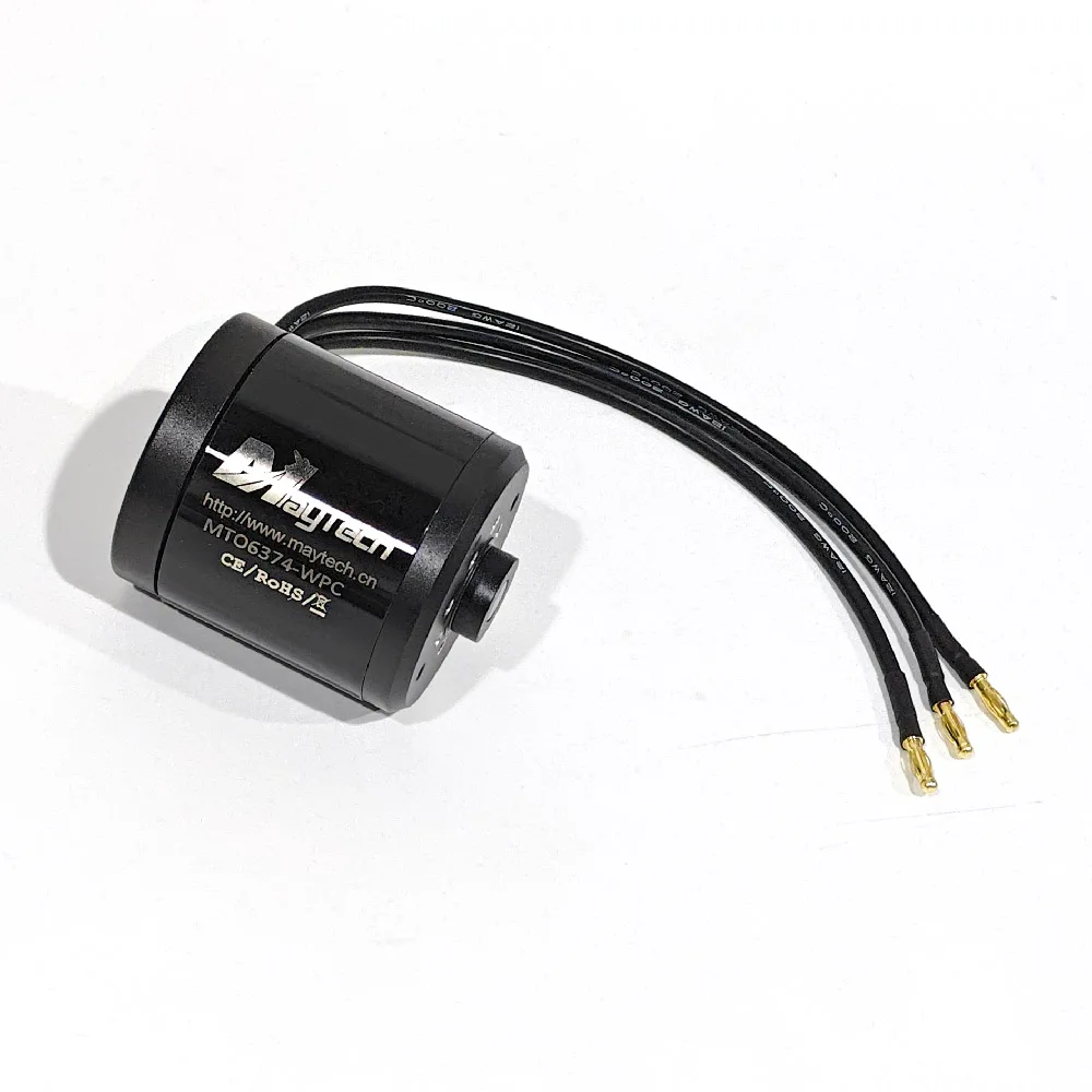 Водонепроницаемый двигатель Maytech 6374, IP67, наружное вращение, 80 кВ, DIY, электродвигатель мощности EFoil