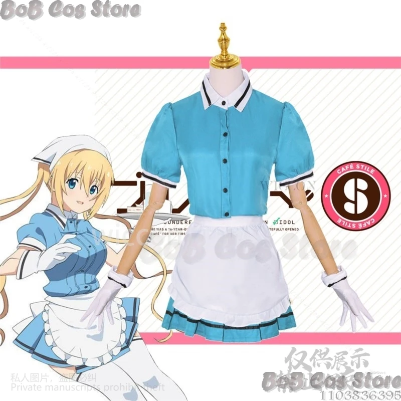Фото Blend·S Косплей Kanzaki Hideri Hinata Kaho Hoshikawa Mafuyu Sakuranomiya Maika Amano Miu Костюм горничной Dress Party Cos Customized №4