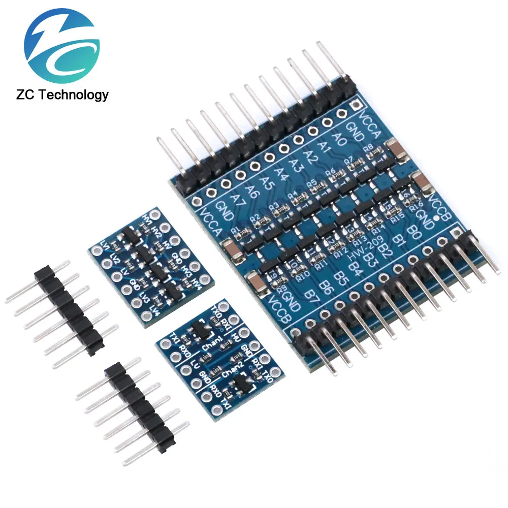 Преобразователь логического уровня IIC I2C, 2/4/8 каналов, в обе стороны, 5 В/3,3 В, для платы Arduino