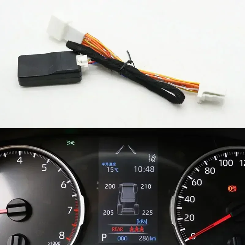 Автомобильный TPMS монитор давления в шинах, отображение системы охранной сигнализации для Toyota Corolla Altis/Cross 2019 2020 2021 2022