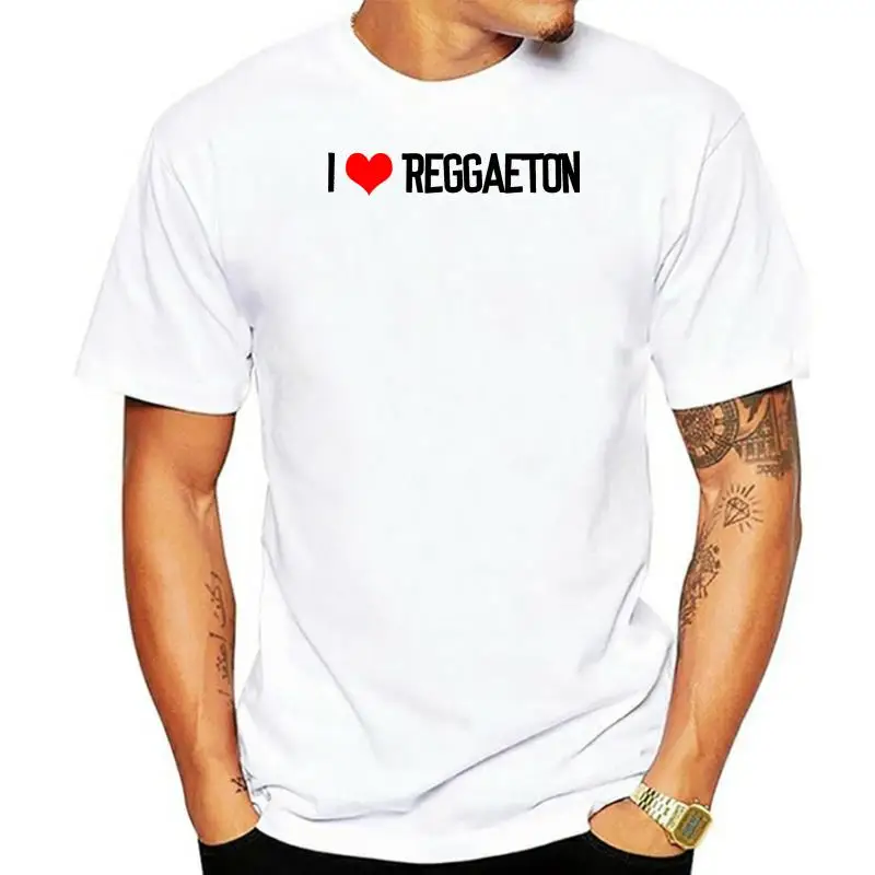 Футболка с надписью «I Love Reggaeton»