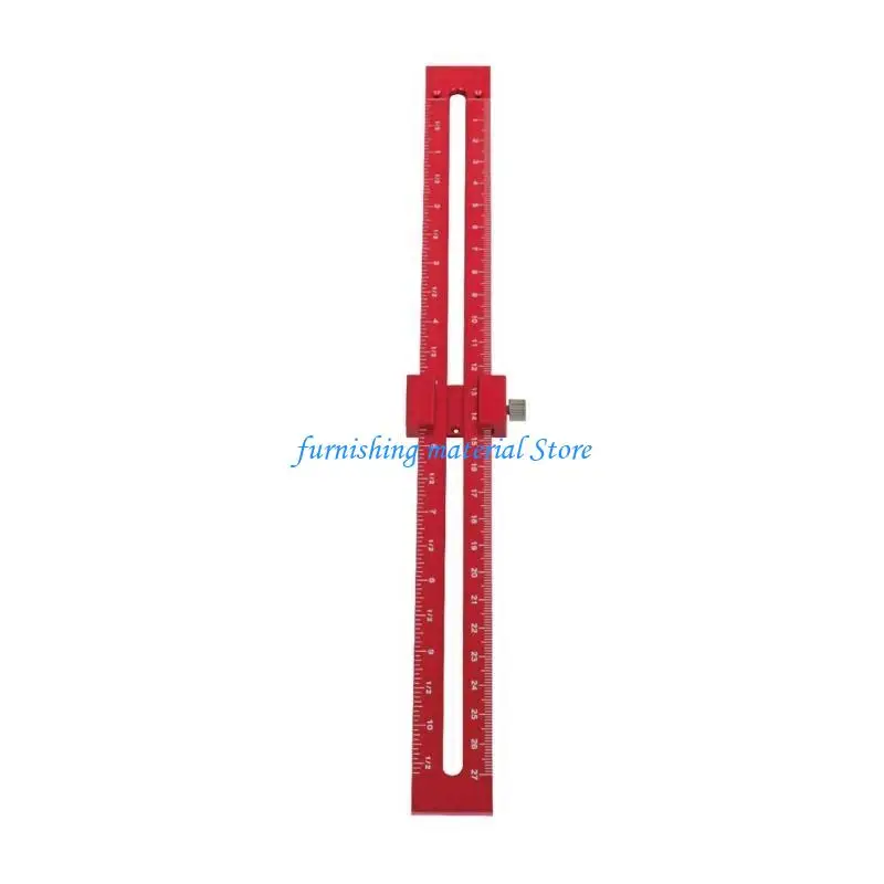 Y5GD Professional Woodworking T Square Регулируемый круг круга.