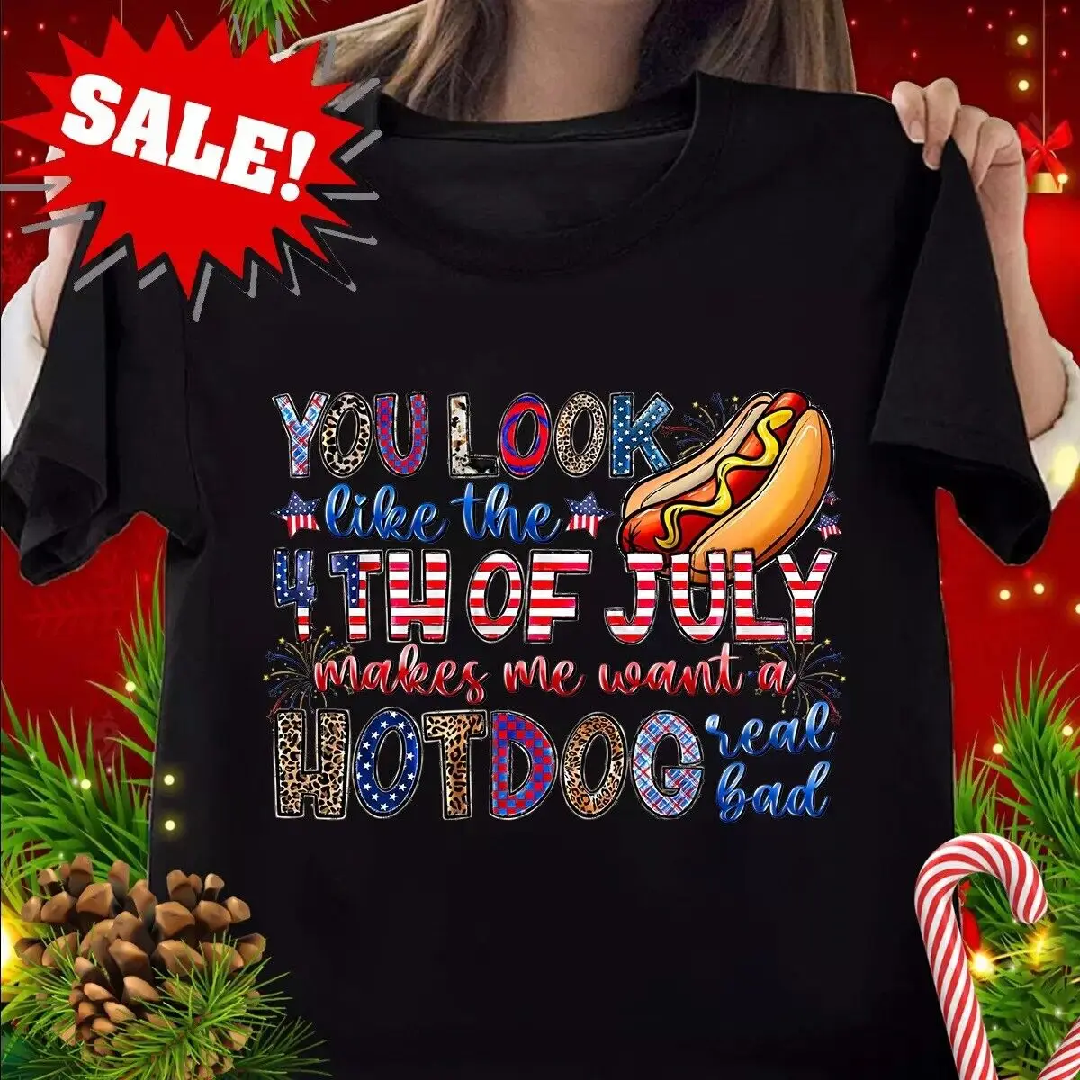 Вы выглядите как четвертая фотография, Hotdog and Star Shirt, 4 июля рубашка «королевы рождаются в июле» Ma