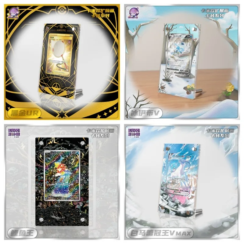 Оригинальная подставка для покемонов Calyrex Ice Eevee Mimosa Shanaido, акриловые карты, кирпичная фоторамка, подарочные игрушки из ПТКГ, карта в комплект не входит