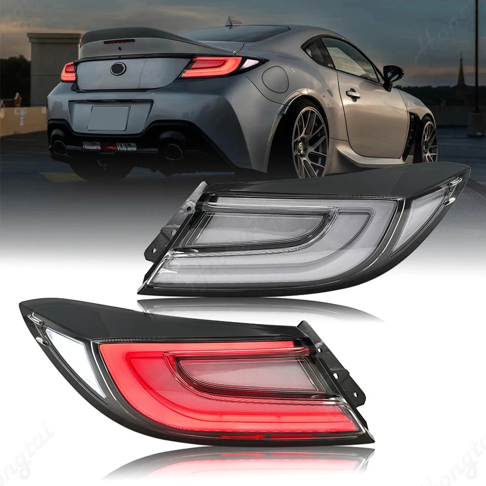 Пара для Toyota GR86/Subaru BRZ 2-го поколения ZN8/ZD8 2021-2024 гг., модификация светодиодного заднего фонаря в сборе, стоп-сигналы, указатели поворота