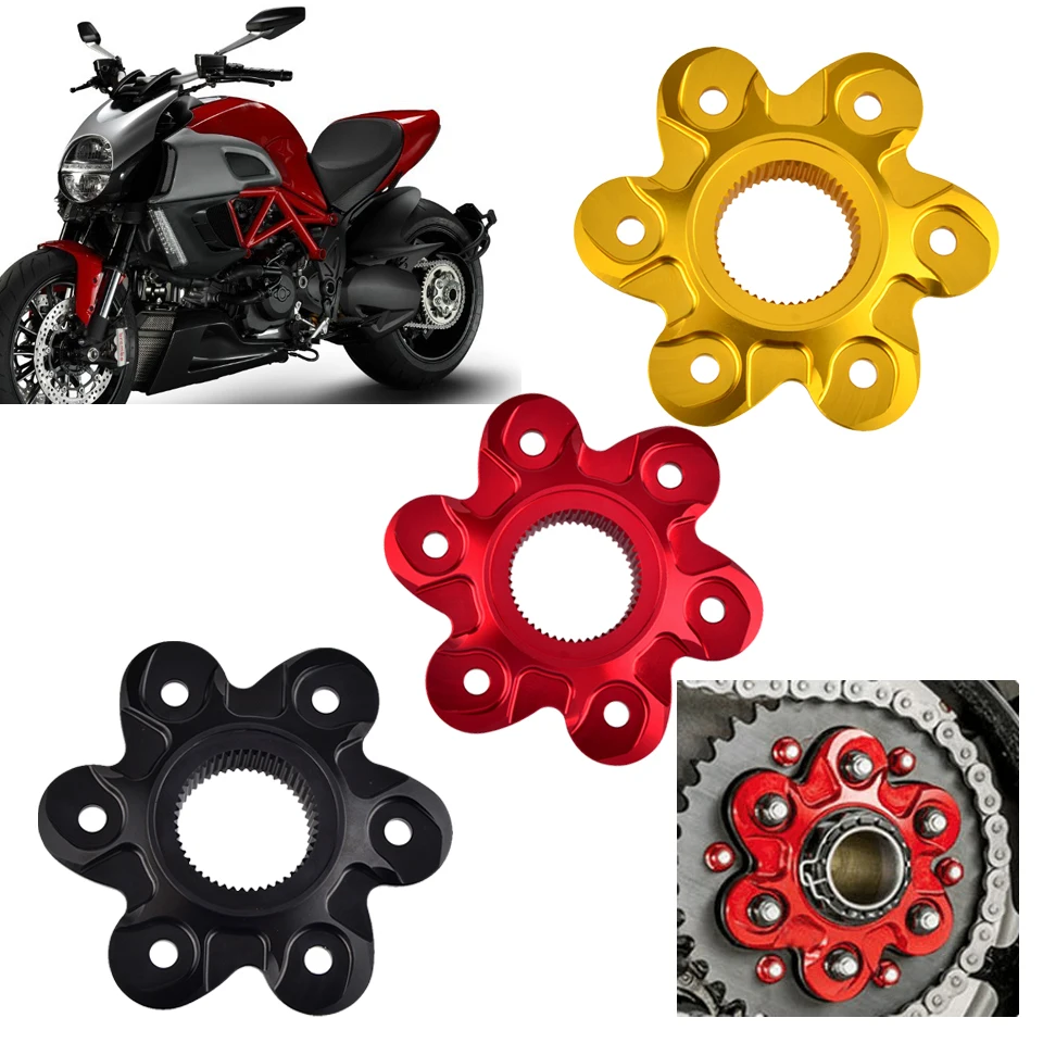 Задняя звездочка для мотоцикла Ducati Diavel 1200, 1260, 1200S, Monster 1200R, 2010-2024