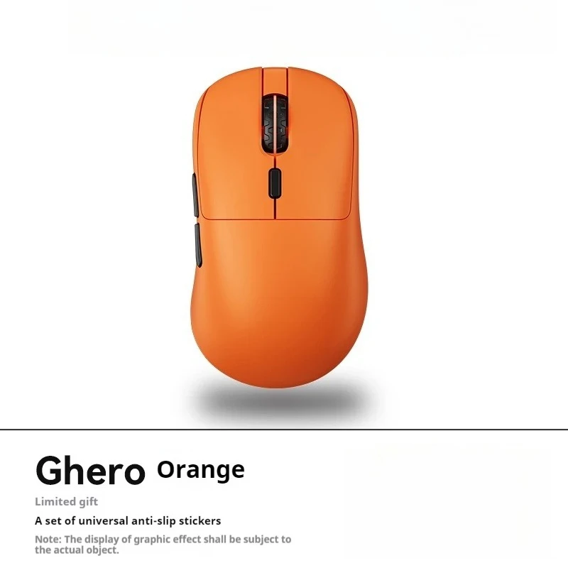 Фото Мышь Incott Ghero Pro, двойной режим, беспроводная Bluetooth Paw3395, датчик, эргономика, RGB, геймерская мышь с низкой задержкой, аксессуары для ПК №4