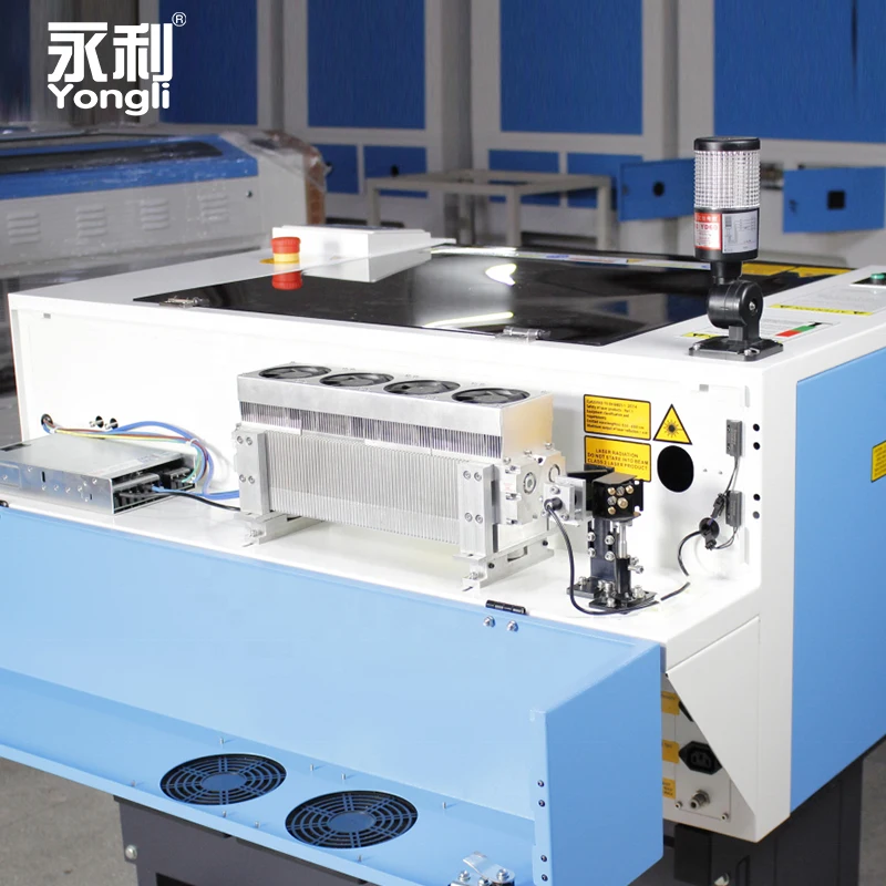 Фото Yongli RF Металлическая лазерная трубка CO2 25 Вт-300 Вт Высокая мощность Воздушно-водяное охлаждение для медицинской маркировки Гравировка Резка металла RF Лазерная трубка №2