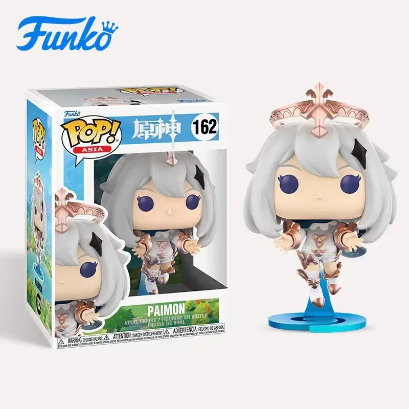 Фото Funko POP Asia Games Genshin Impact Aether # 160 люмен # 161 Паймон # Виниловые фигурки кукол 162, экшн-фигурки, игрушки №3