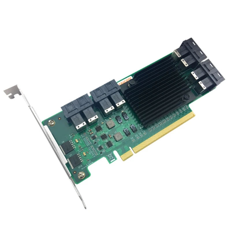 Подставка ANU28PE16 Nvme SSD SFF8643 к SFF8639, 8 портов 12Gbs,(не с кабелями, не поддерживает кабель LSI 8643X2 до 8639X2)