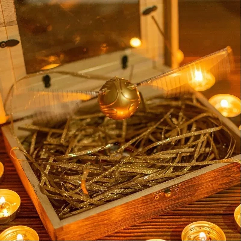 Новый Летающий Шар Гарри Поттера, модель Quidditch, игрушка, волшебный шар, подарок с электроникой, Коллекционная модель, игрушки для детей, подарок